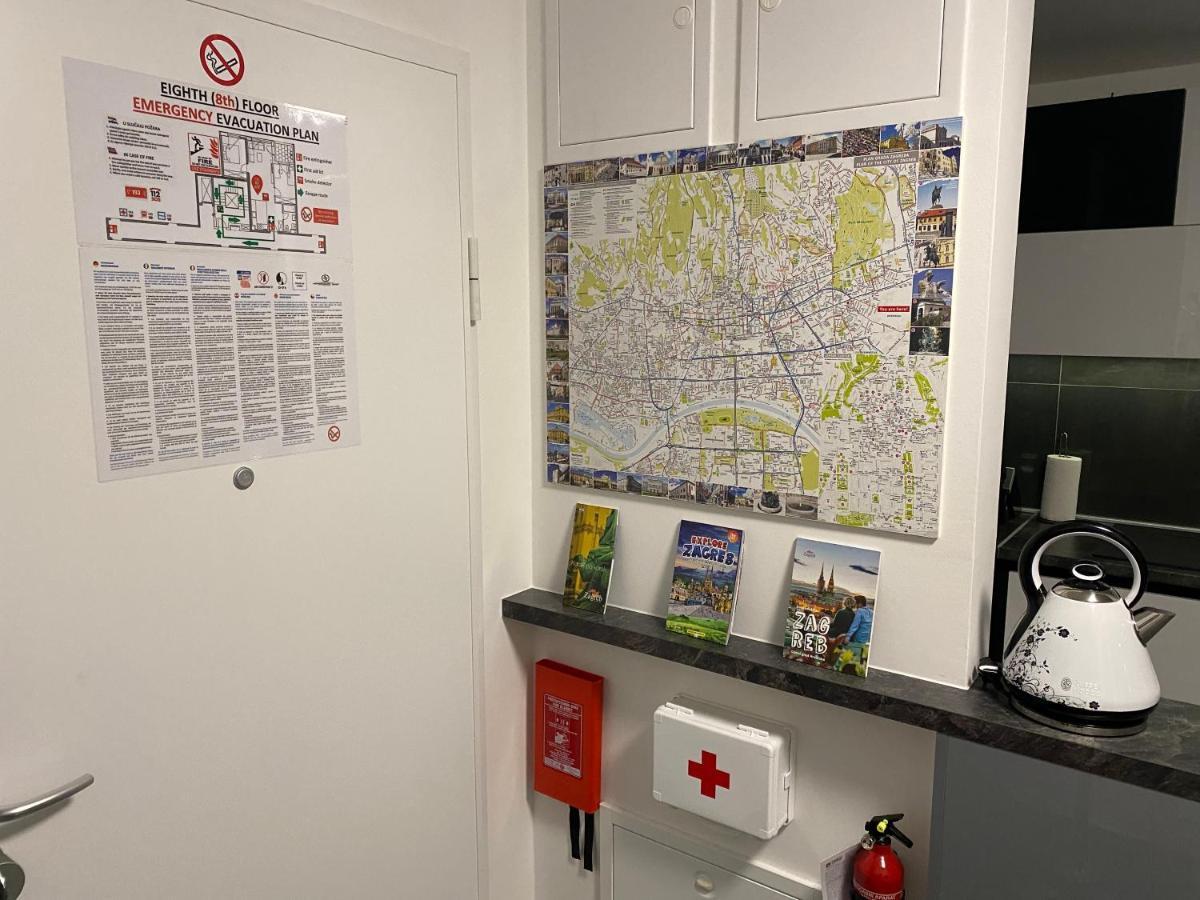 Apartment Vuky Zagreb Eksteriør billede